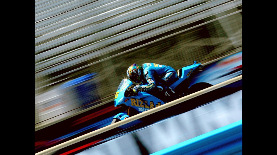 Loris Capirossi in action at the Red Bull U.S. Grand Prix