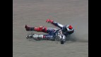 Jorge Lorenzo 2nd. crash during QP in Laguna Seca