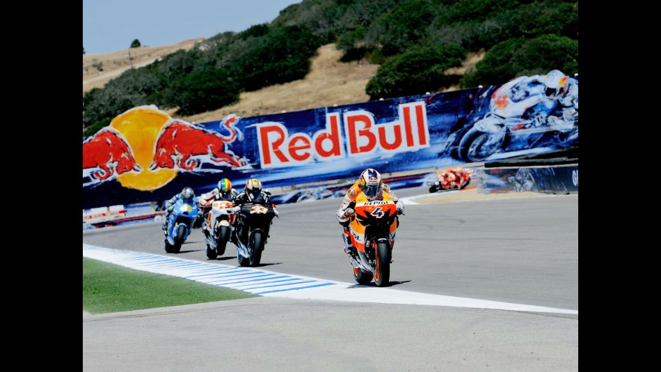 MotoGP Group in action at the Red Bull U.S. Grand Prix