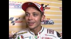 Rossi happy with second on grid