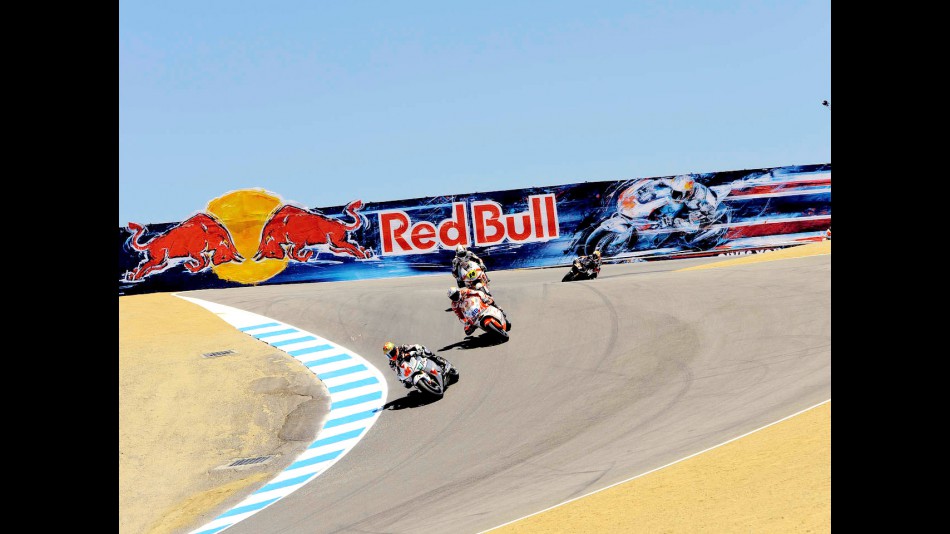 MotoGP Group in action at the Red Bull U.S. Grand Prix