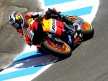 Dani Pedrosa in action at the Red Bull U.S. Grand Prix