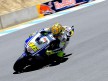 Valentino Rossi in action at the Red Bull U.S. Grand Prix
