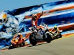 Local hero Nicky Hayden at the end of the Red Bull U.S. Grand Prix