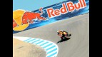 Dani Pedrosa at the Corkscrew in Laguna Seca