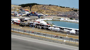 Bird's eye view Laguna Seca