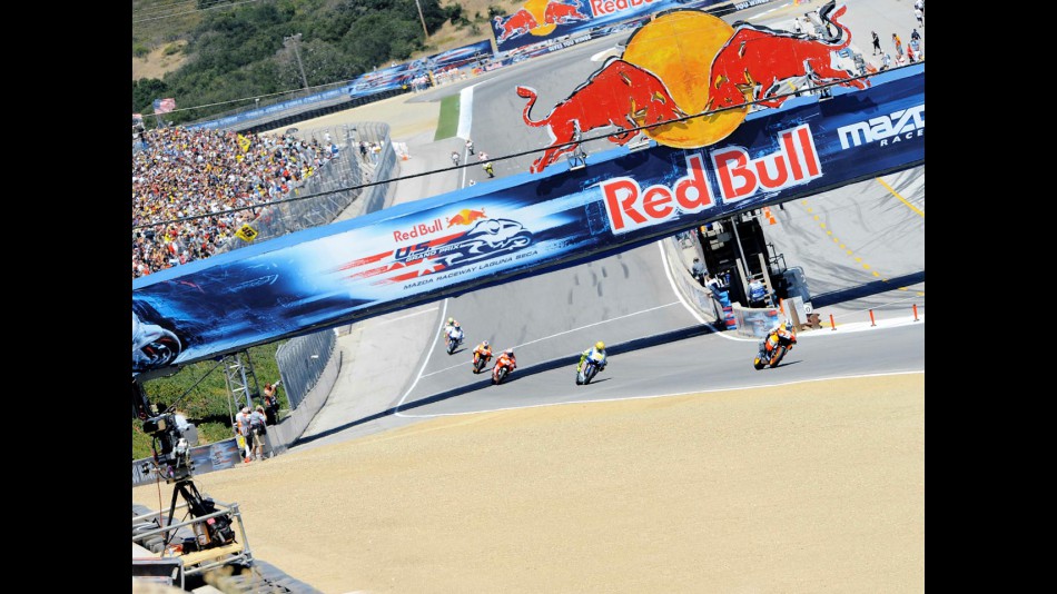 MotoGP Group in action at the Red Bull U.S. Grand Prix