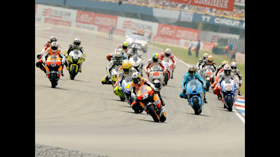 MotoGP Group on track