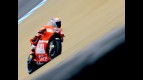 Casey Stoner in action at the Red Bull U.S. Grand Prix
