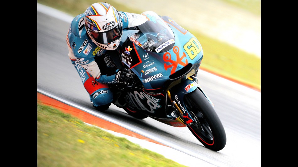 Julián Simón on track