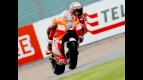 Casey Stoner in action in Sachsenring
