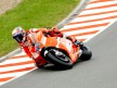 Casey Stoner in action in Sachsenring