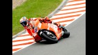 Casey Stoner in action in Sachsenring