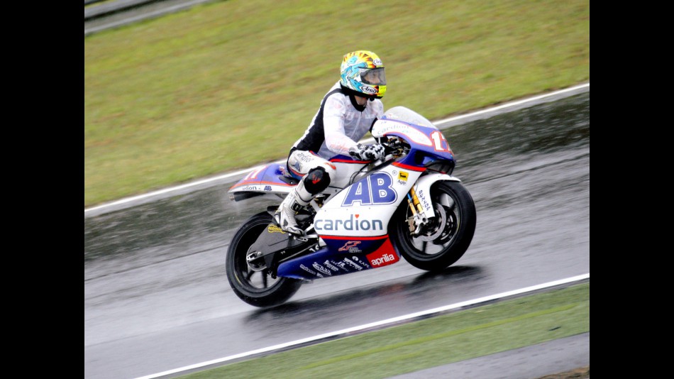 Karel Abraham on track