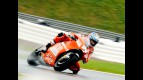 Nicky Hayden in actionin Sachsenring