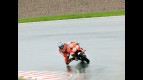 Nicky Hayden in action in Sachsenring