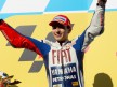 Jorge Lorenzo on the Podium at Motegi