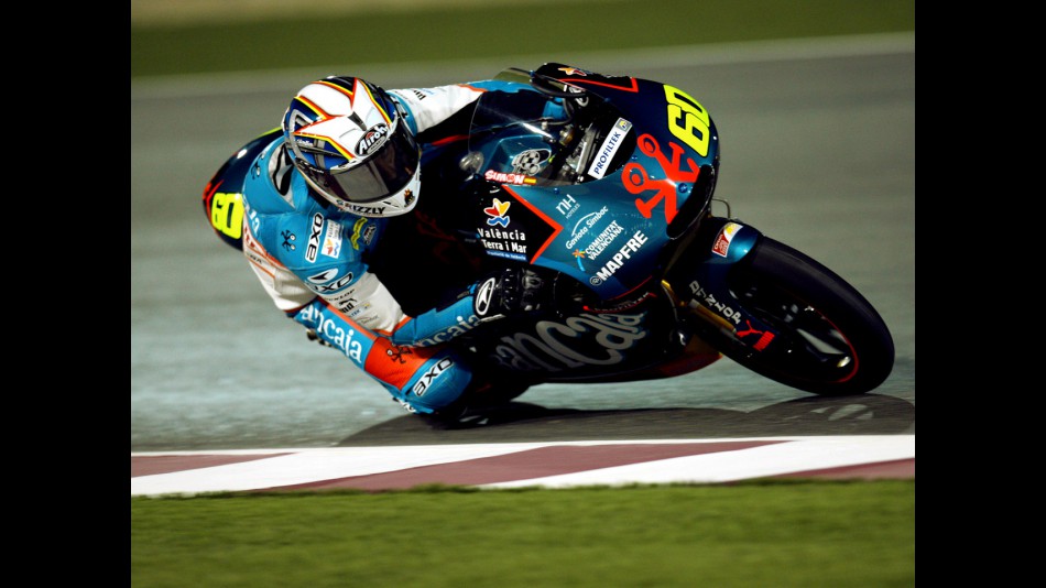 Julian Simon on track in Qatar