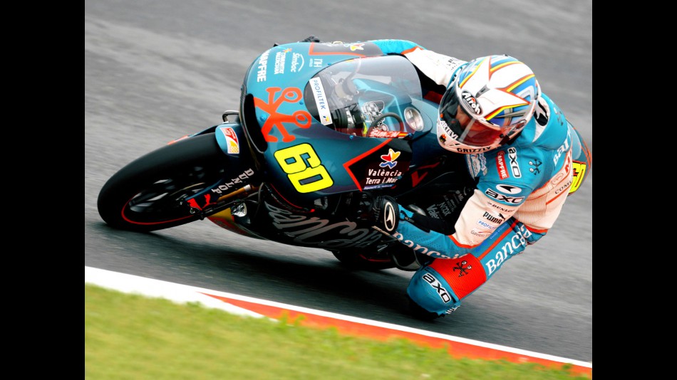 Julián Simón in action in Sachsenring