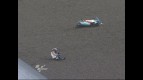 Danny Webb crash during QP in Sachsenring