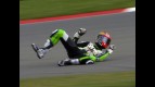 Simone Corsi crash during race in Sachsenring