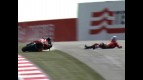 Nicky Hayden crash during WUP in Sachsenring
