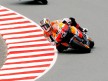 Andrea Dovizioso in action in Sachsenring