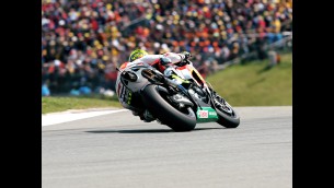 Spectacular mended of Elías from the bottom of the grid 