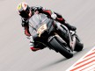 Marco Melandri in action in Sachsenring