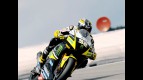 James Toseland in action in Sachsenring