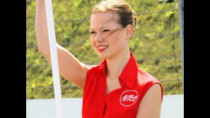 Paddock girls in Sachsenring