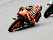 Marc Márquez in action in Sachsenring