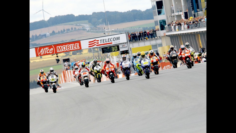 MotoGP action at Alice Motorrad GP Deutschland