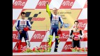 Lorenzo, Rossi and Pedrosa on the podium at the Alice Motorrad GP Deutschland
