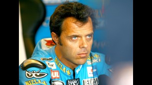 Capirossi demoted to the back of the grid for using an extra engine