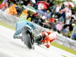 Loris Capirossi in action in Donington