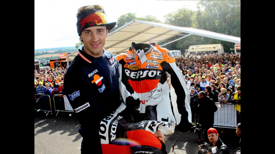 Andrea Dovizioso puts leather up for auction at Donington Day of Champions