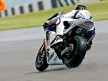 Jorge Lorenzo in aciton in Donington