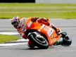 Casey Stoner in action in Donington