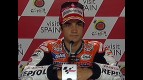 Dani Pedrosa interview after QP in Donington Park