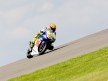Valentino Rossi in action in Donington