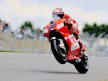 Casey Stoner in action in Donington