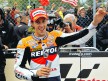 Andrea Dovizioso at the par fermé in Donington
