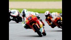 Pol Espargaró in action in Donington