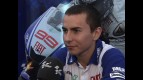 Jorge Lorenzo interview after crash in Donington Park