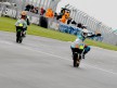 Julián Simón and Simone Corsi at the 250cc Race finish