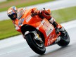 Casey Stoner in action in Donington