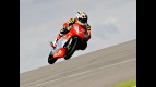 Tomoyoshi Koyama in action in Donington