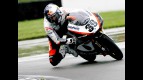 Luis Salom in action during FP1 in Donington