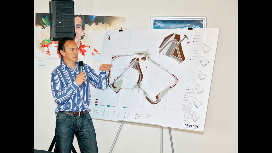 Silverstone track presentation